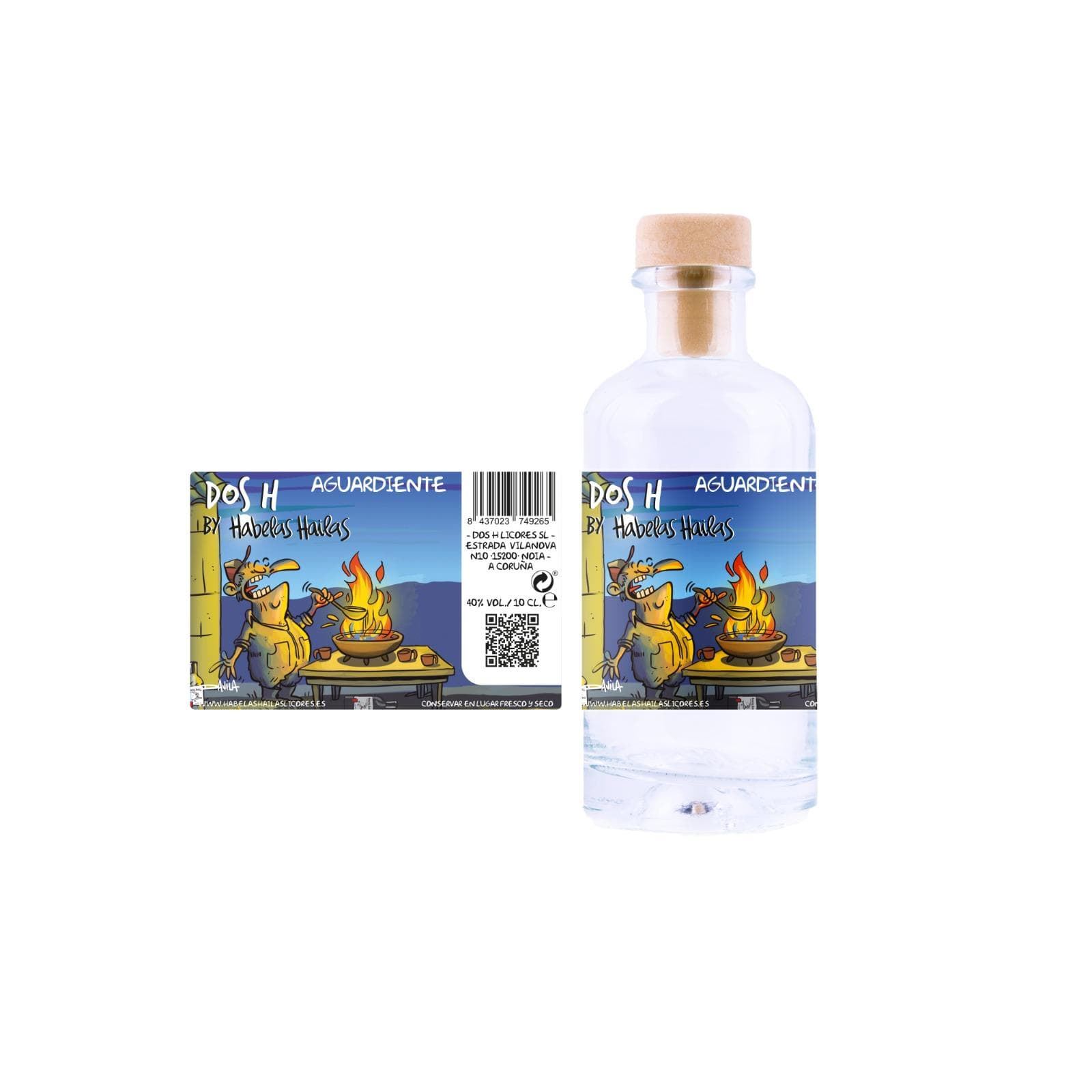 Aguardiente Davila - Miniatura 10 cl - Imagen 1
