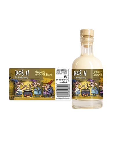 Crema de Chocolate Blanco Ed. Davila - Miniatura 20 cl - Imagen 1