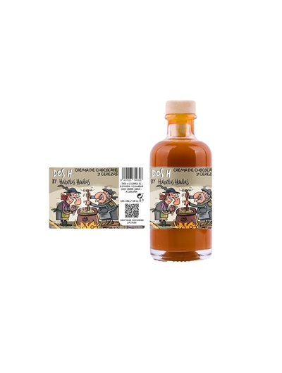 Crema de Chocolate y Cerezas Davila - Miniatura 10 cl - Imagen 1