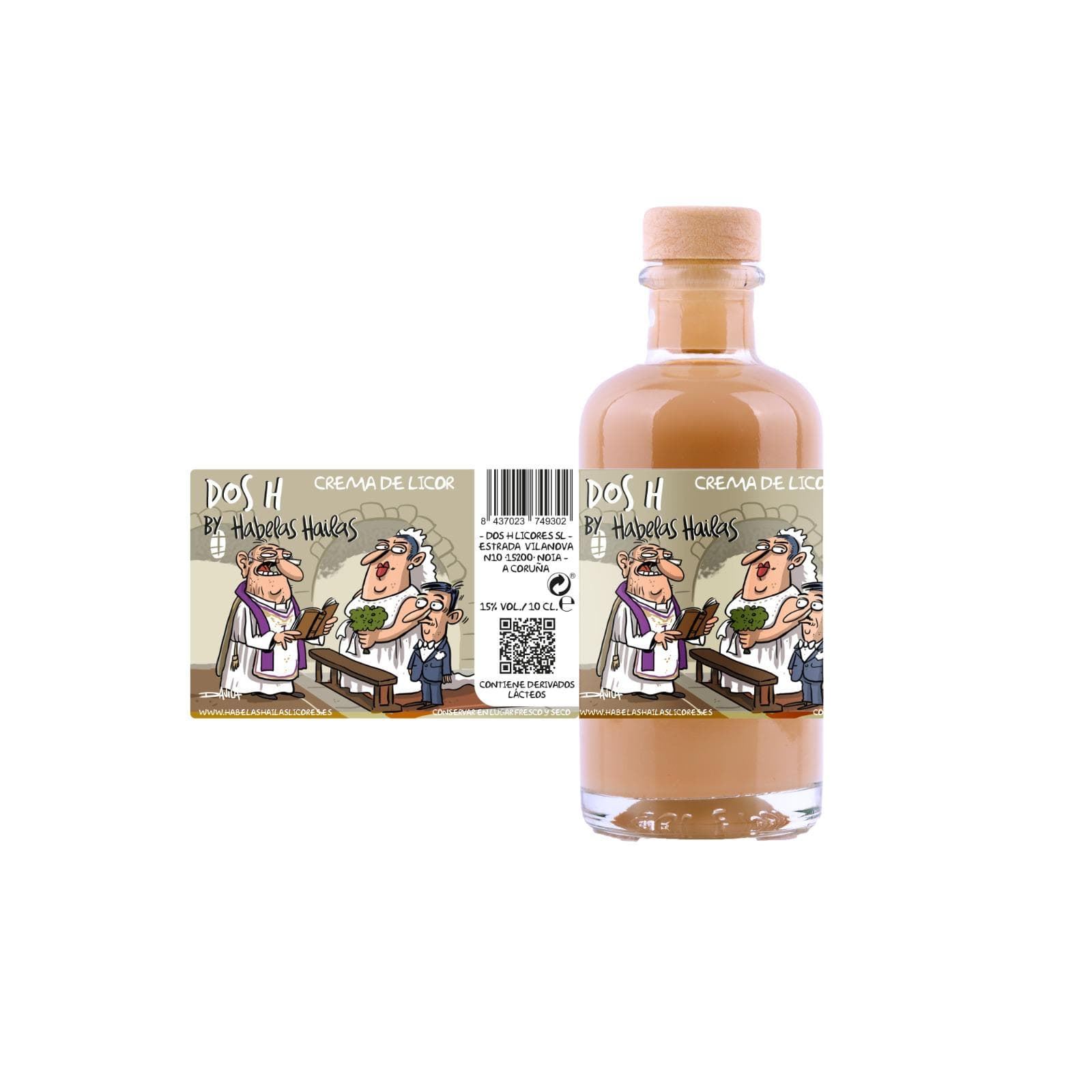 Crema de Licor Davila - miniatura Ed. Bodas - Imagen 1