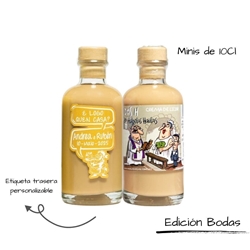 Crema de Licor Davila - miniatura personalizada Ed. Bodas - Imagen 1