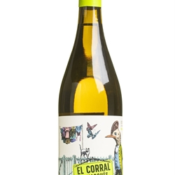 D.O. Monterrei - El Corral del Marqués - Godello Sobre Lías - Vino blanco - Imagen 1