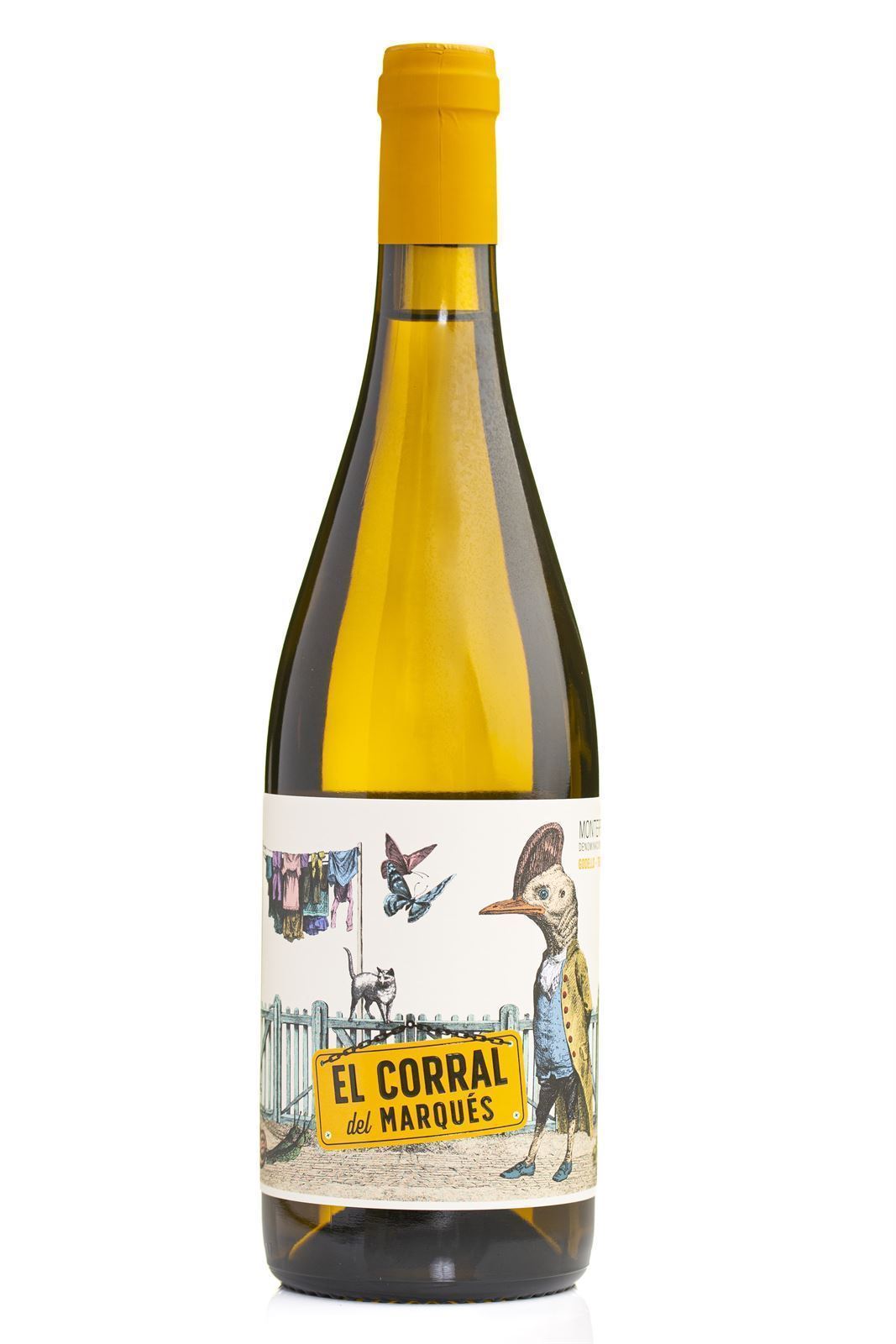 D.O. Monterrei - El Corral del Marqués - Vino Godello Treixadura - Imagen 1