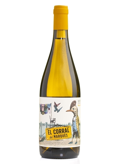 D.O. Monterrei - El Corral del Marqués - Vino Godello Treixadura - Imagen 1