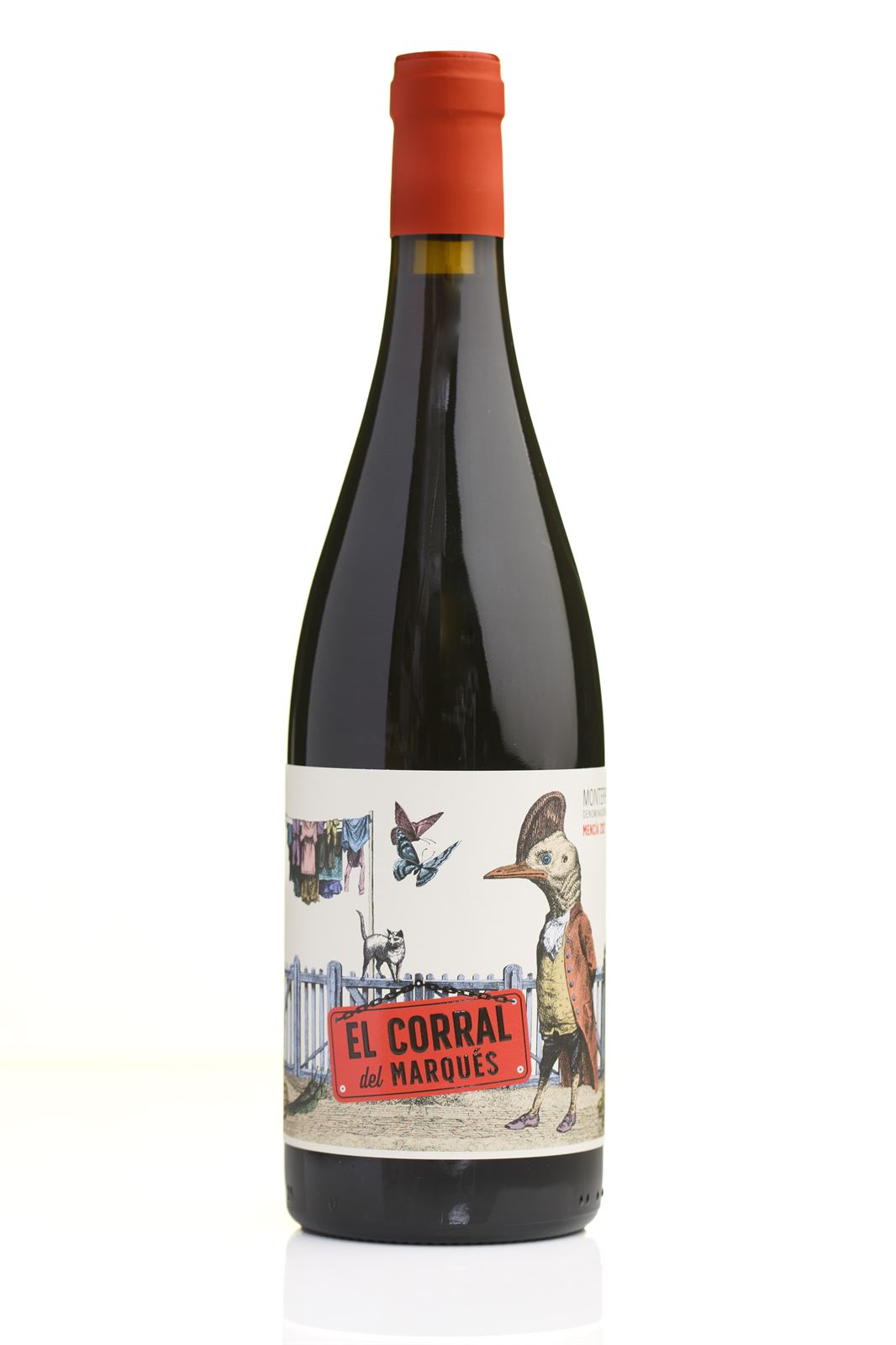 D.O. Monterrei - El Corral del Marqués - Vino mencía - Imagen 1