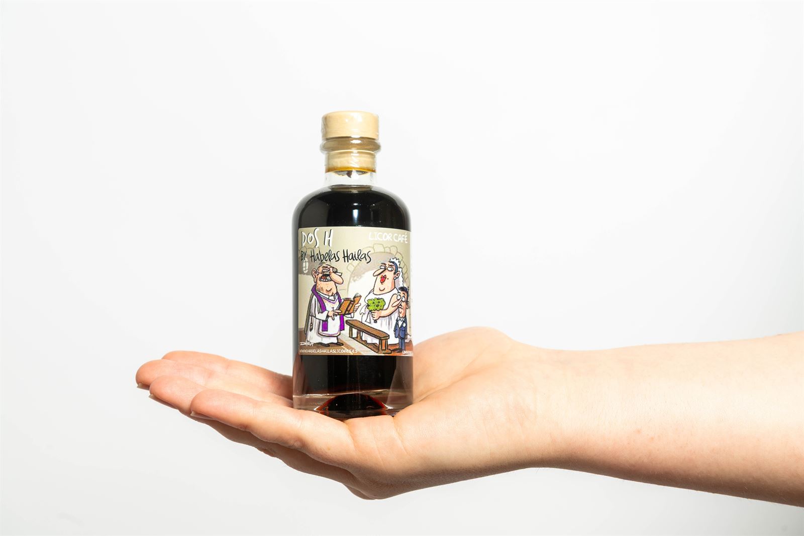 Licor Café Davila - miniatura personalizada Ed. Bodas - Imagen 2