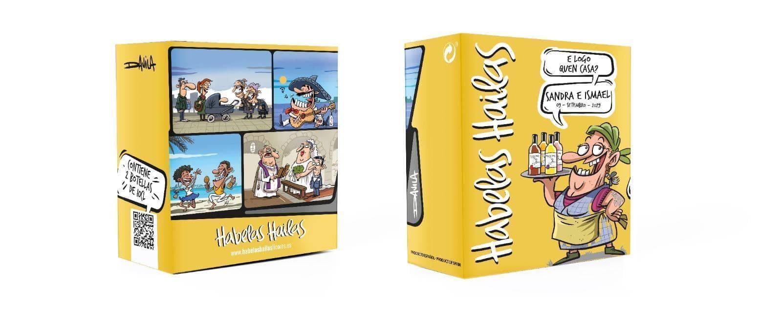 Mini Pack Personalizado Eventos amarillo - Imagen 1