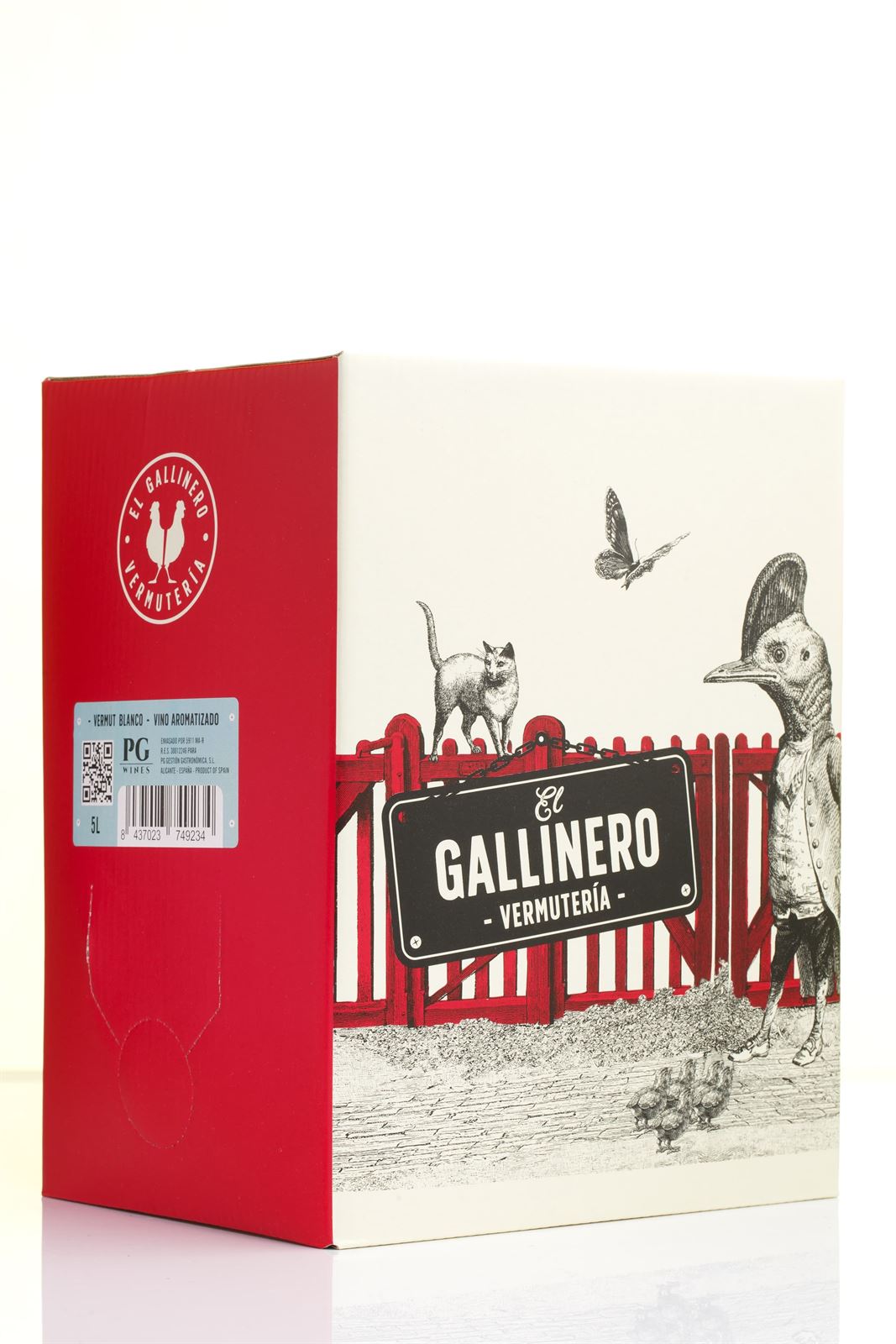 Vermut Blanco 5l.  - El Gallinero - Imagen 2