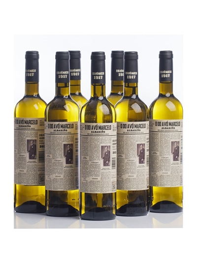 Vino Albariño O Do Avó Marcelo - D.O Rías Baixas - 1 botella - Imagen 2